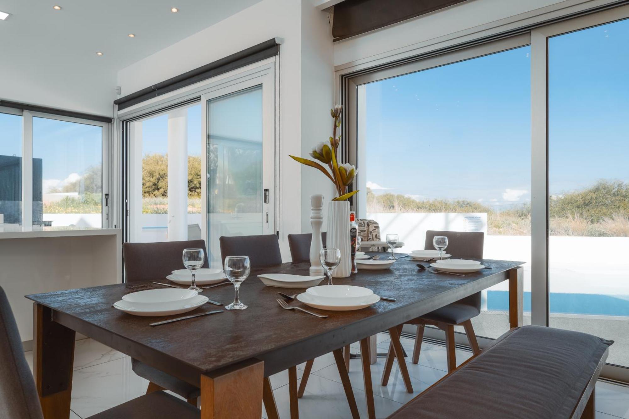 Seaside Luxury Villa Paralímni Eksteriør bilde