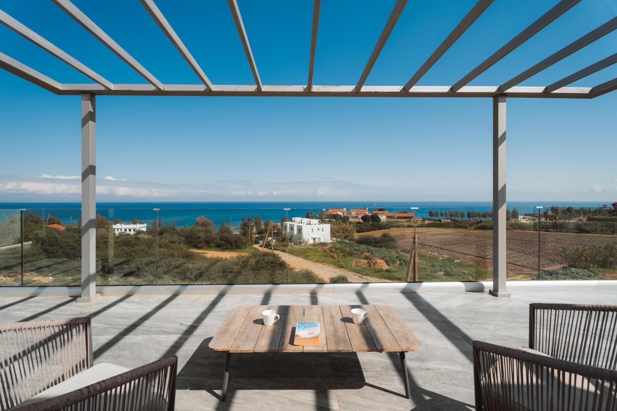 Seaside Luxury Villa Paralímni Eksteriør bilde