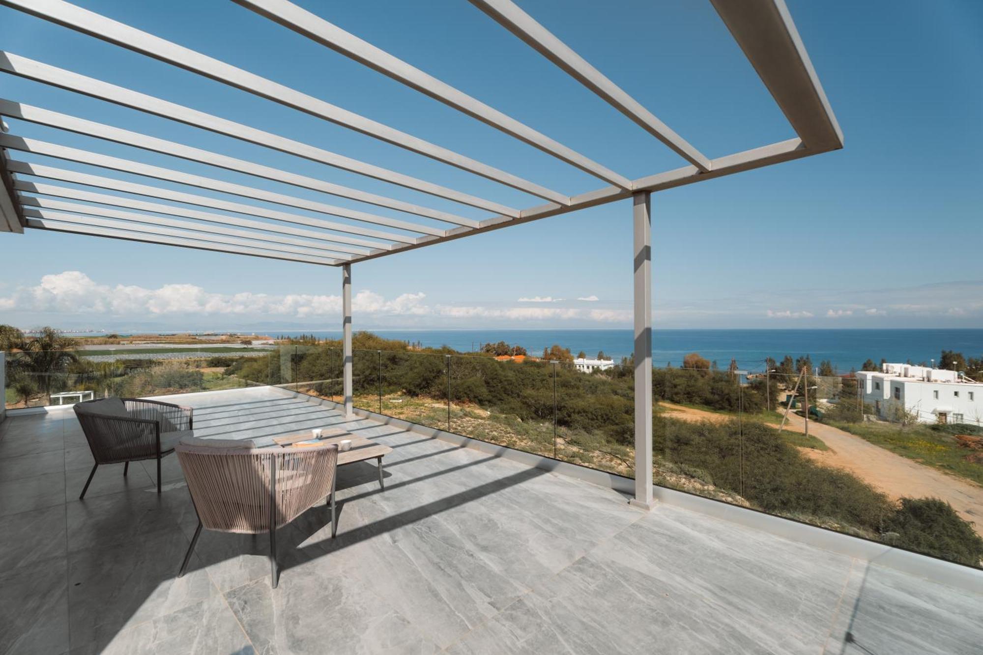 Seaside Luxury Villa Paralímni Eksteriør bilde